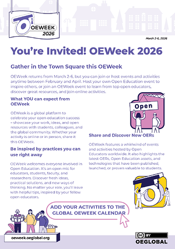 OEWeek26 Flyer