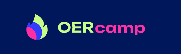 2024 OERcamp Resdesign - Logo - dunkel