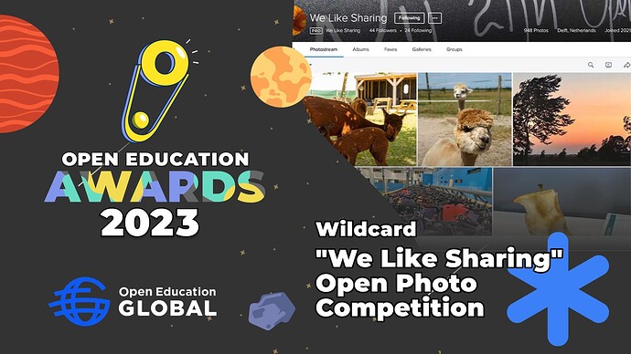 Wildcard Award: "We Like Sharing" Open Photo Competition