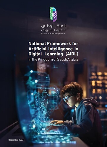 National Framework for Artificial Intelligence in Digital Learning