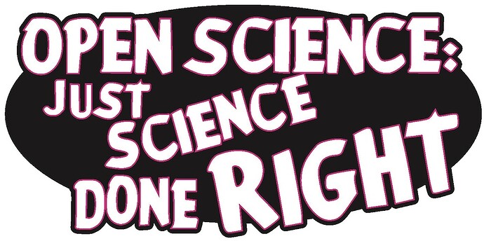 Sticker Open Science