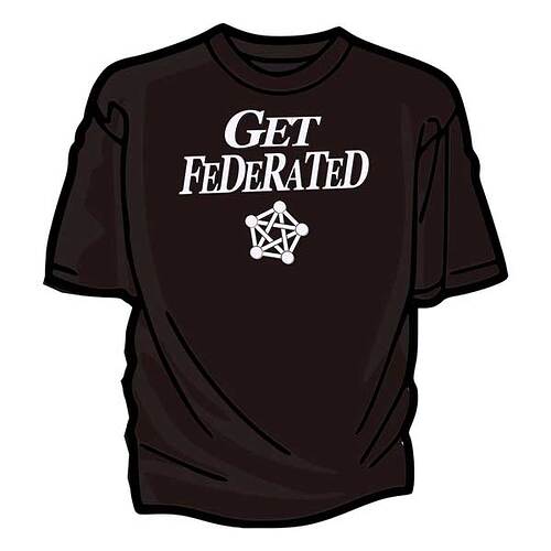 Get Federated T-shirt not available in any store