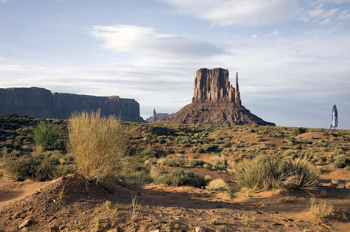 Monument_Valley_w_rocket_Highsmith_LOC