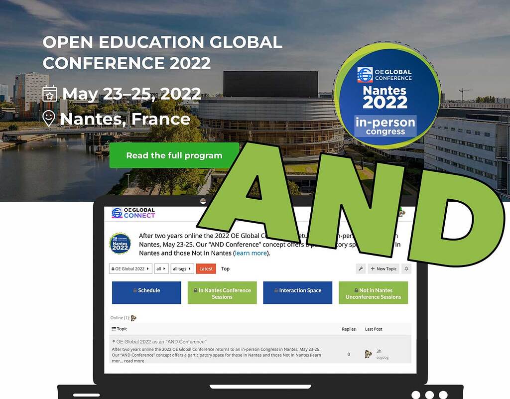 OE Global 2022 as an "AND Conference" OE Global 2022 OE Global Connect