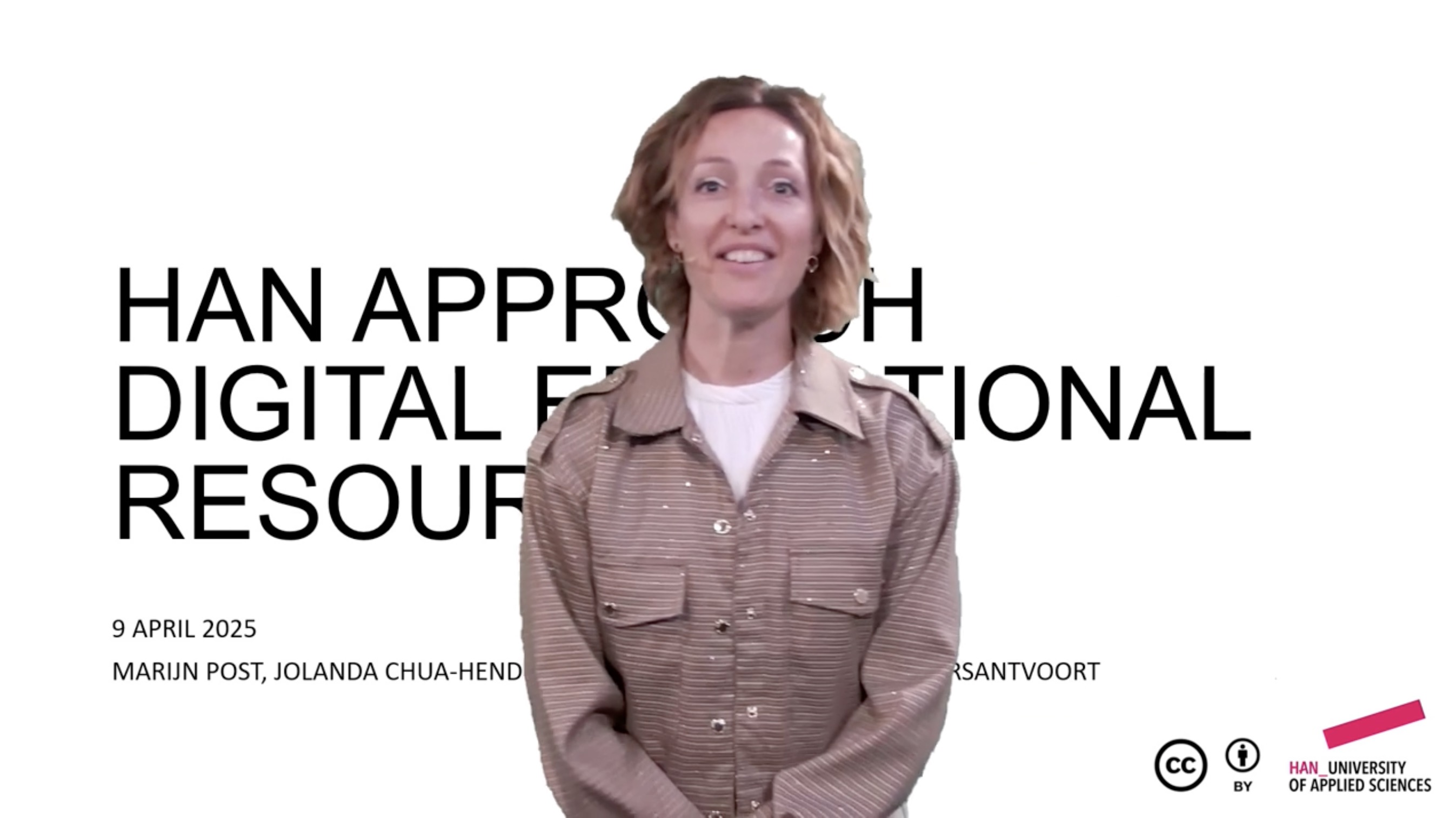 HAN Approach Digital Educational Resources