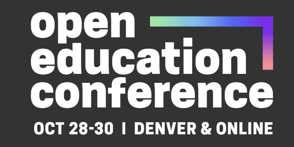 openeducation conference Oct 28-30 Denver & Online
