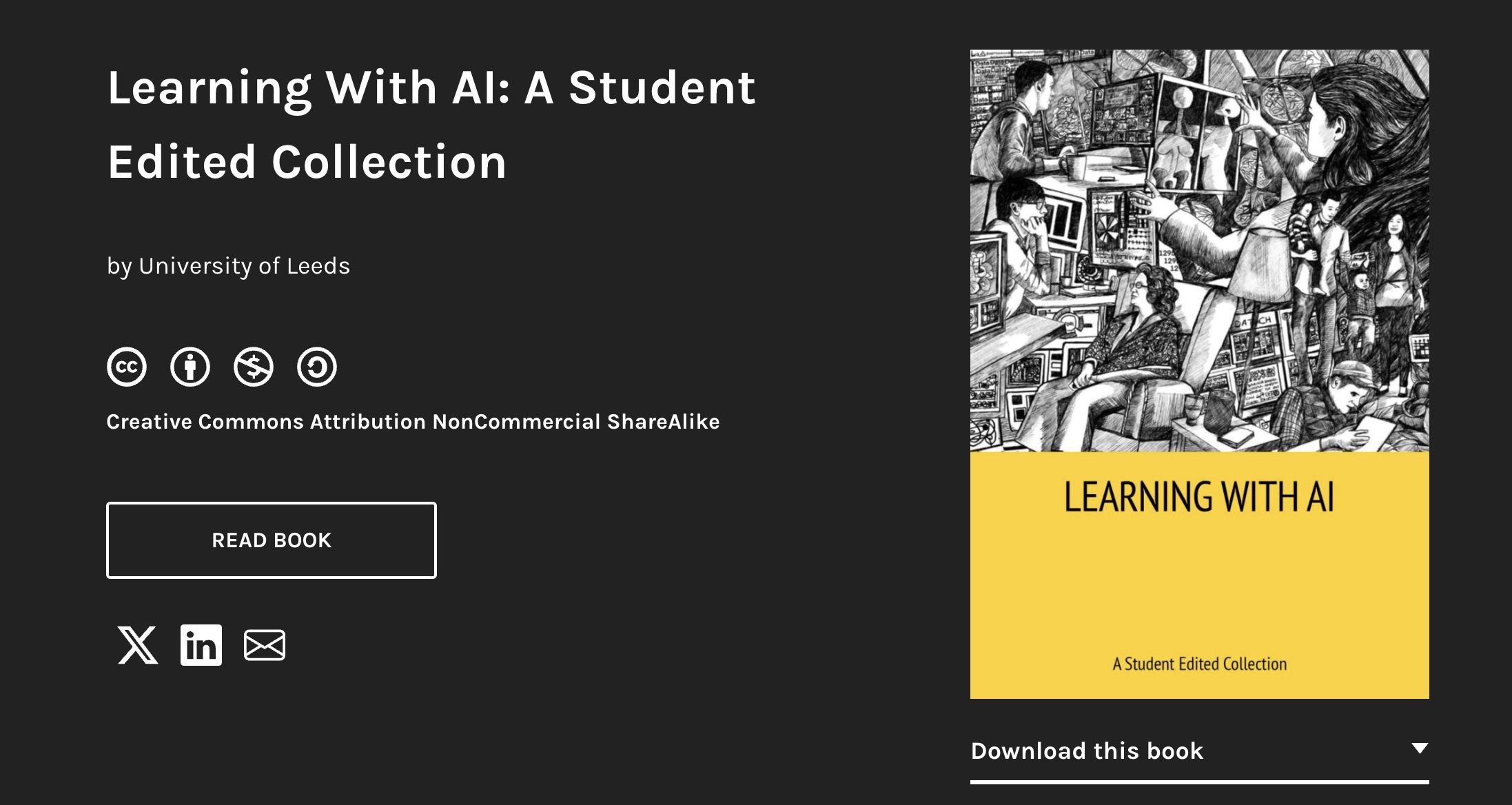 Learning With AI: A Student Edited Collection by University of Leeds