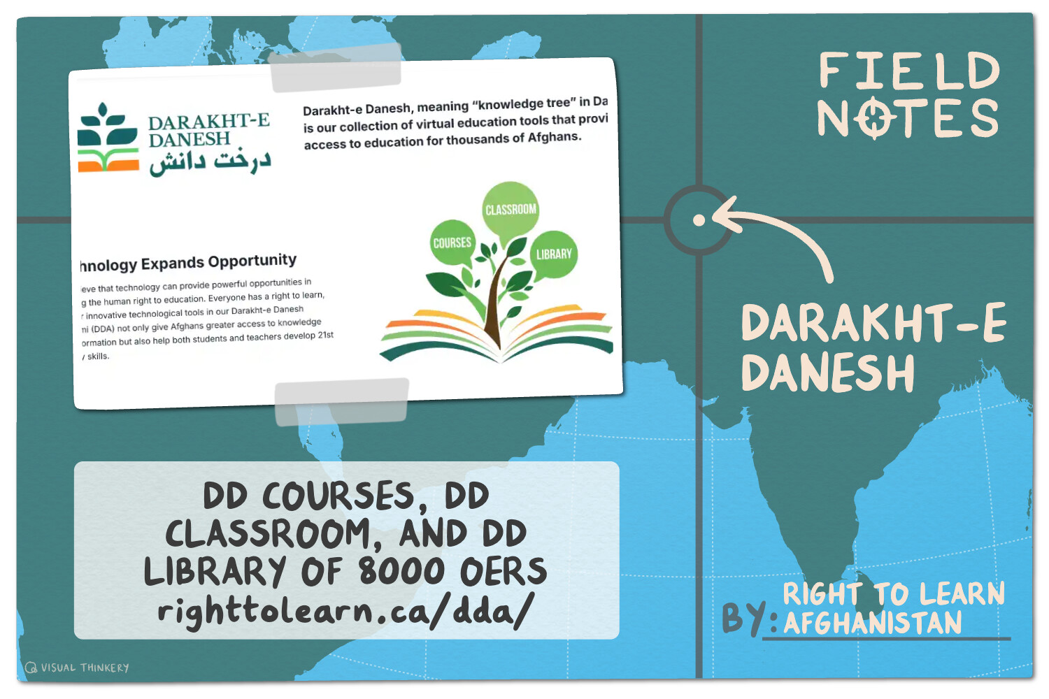 Darakht-e danesh Field Notes