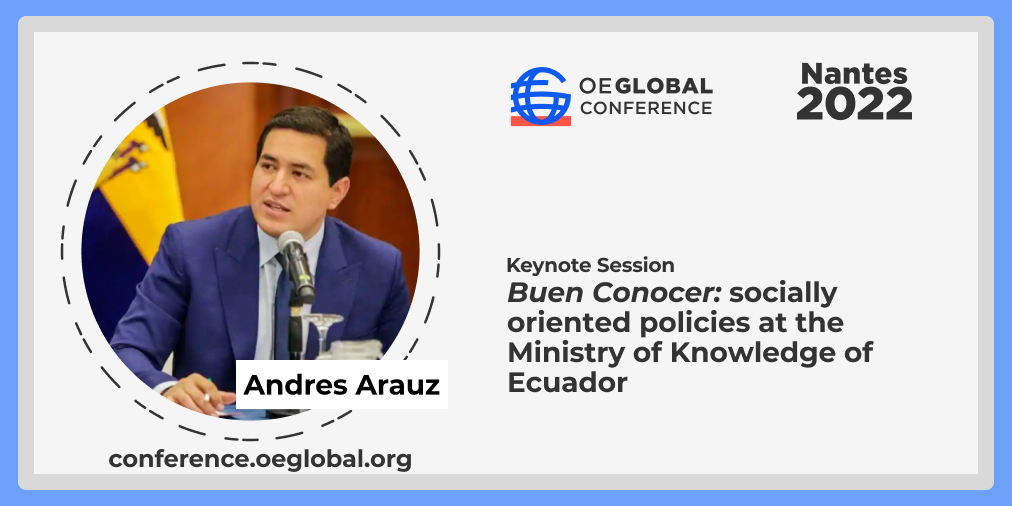 Andres Araus Buen Conocer: Socially Oriented Policies at the Ministry of Knowledge of Ecuador
