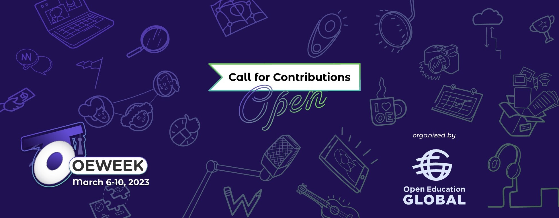 OEWeek is March 6-10, 2023, organized by Open Education Global. The Call for Contribution remains open!
