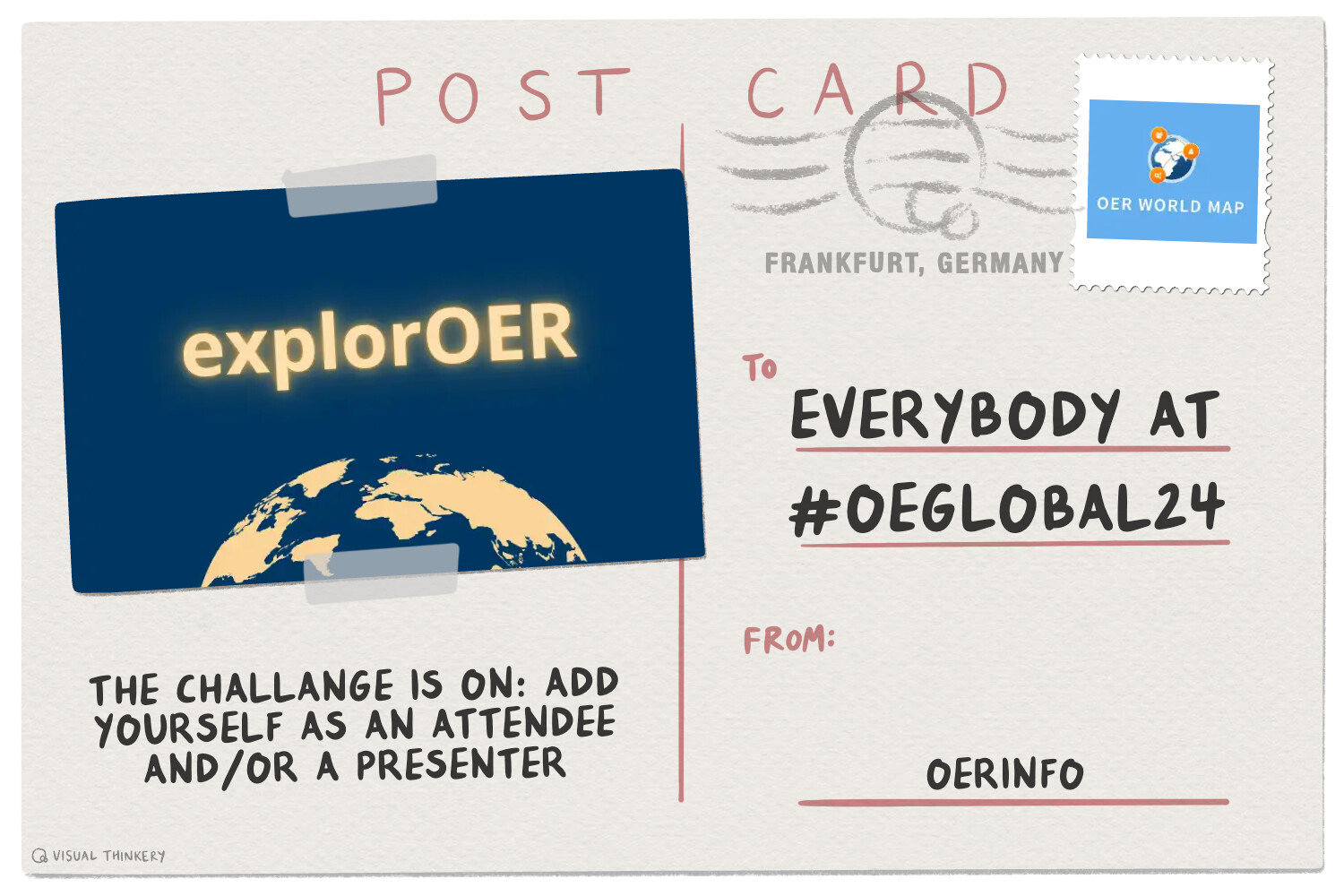 explorOER postcard from OERIngo